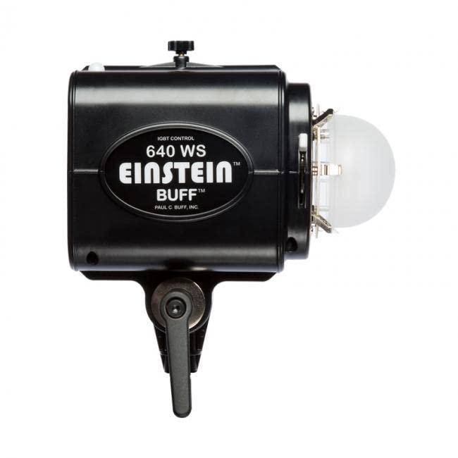Buff Buff Einstein Strobe Flash Unit, 2.5 Ws to 640 Ws, Color Accuracy +/- 50K, Compatible with Paul Buff Light modifiers,Stands,CyberSync remotes,Vagabond Systems | Paul C. Buff Flash Monolight