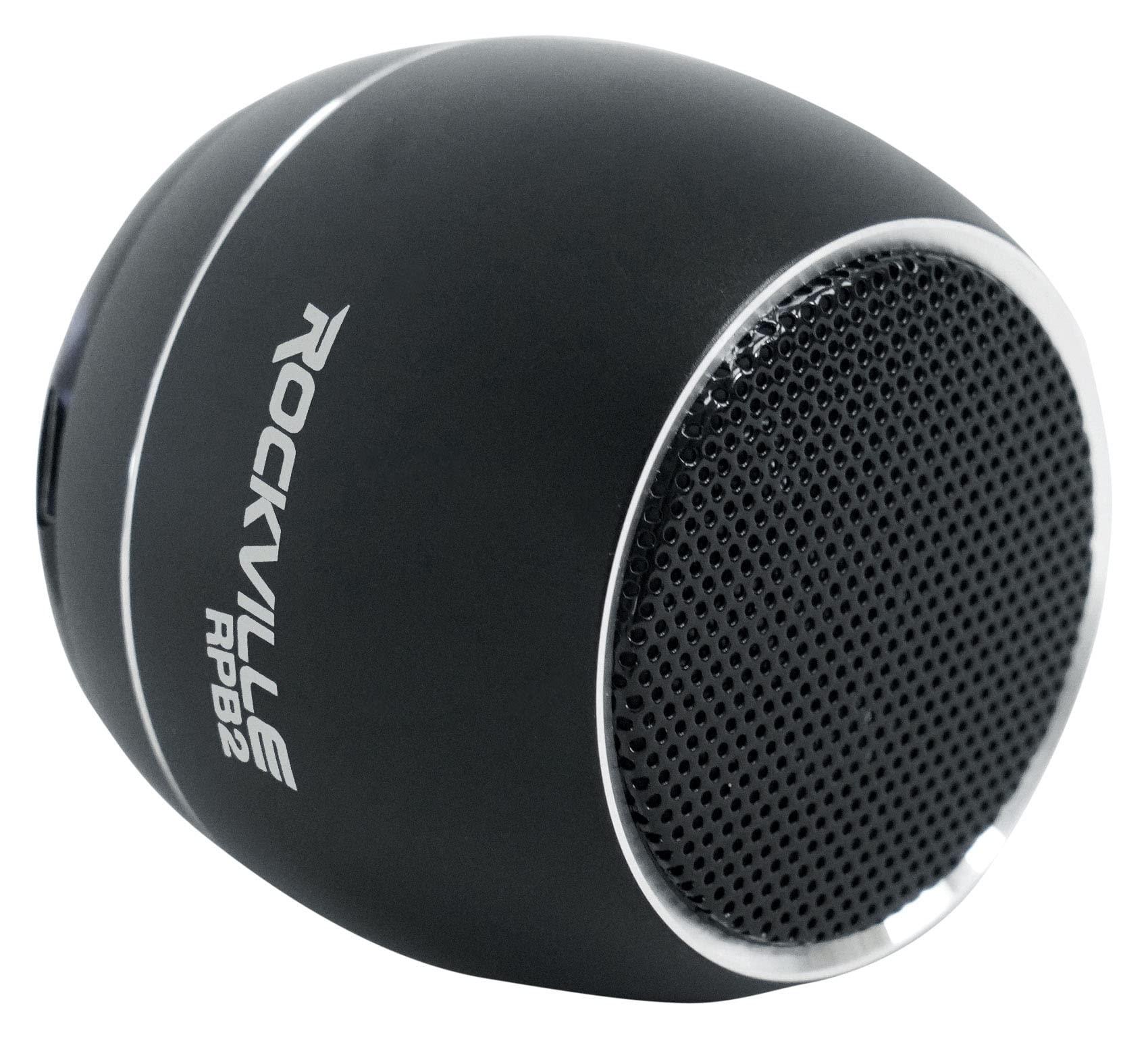 Rockville Rockville RPB2-BLACK Handheld Wireless Portable Bluetooth Speaker Great Sound