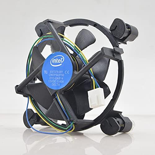 ZSOXPF E97379-001 12v 0.6A for Intel 1155/1150/1156 4-pin 4line Temperature Control CPU Fan