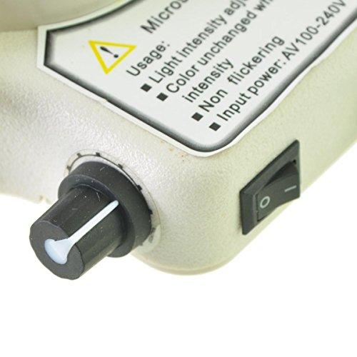 United Scope, LLC AmScope LED-80S 80 LED Microscope Compact Ring Light with Built-in Dimmer