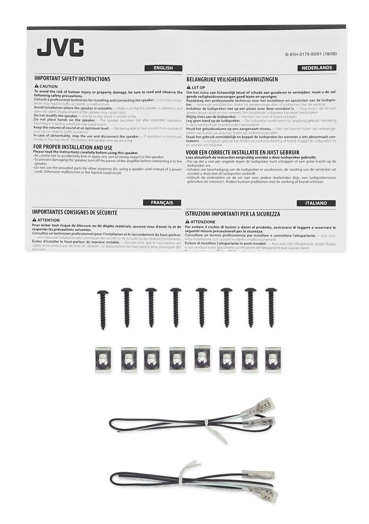 JVC (4) JVC CS-DF6920 6x9 400 Watt 2-Way Car Audio Coaxial Speakers