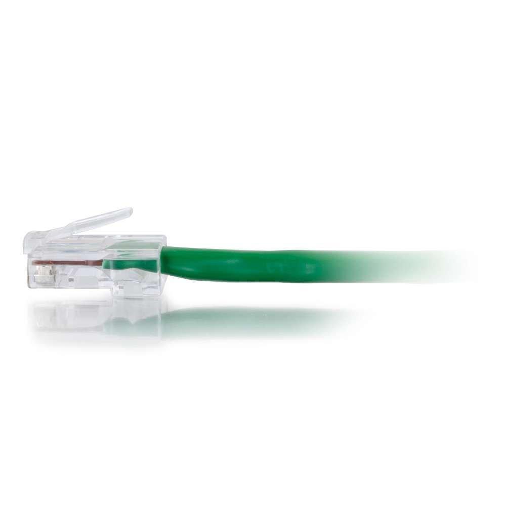 C2G C2G 04127 Cat6 Cable - Non-Booted Unshielded Ethernet Network Patch Cable, Green (1 Foot, 0.30 Meters)