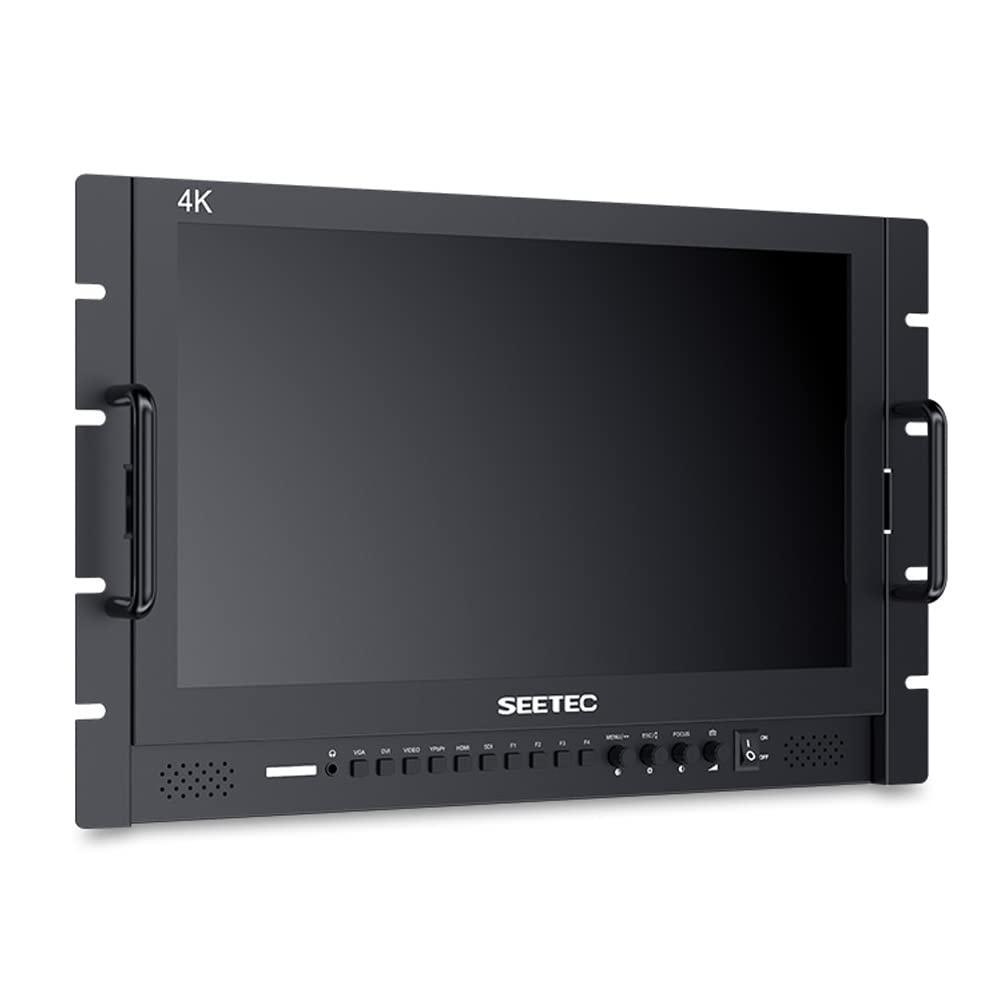 SEETEC SEETEC P173-9HSD-RM 17.3" 7RU Rack Mount Broadcast LCD Monitor Full HD 3G-SDI/HDMI with 19201080 3G-SDI HDMI AV YPbPr