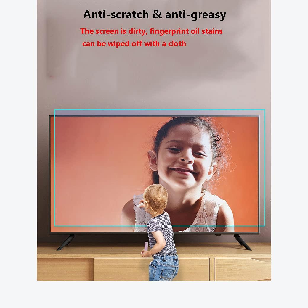 LIALIYA 70-75 Inch Anti-Glare TV Screen Protector, Matte Anti-BLYE Screen Protector, PET Material Anti-Fingerprint Film/Anti-Reflection for LCD, LED, OLED & QLED 4K HDTV,70\" 1661900mm