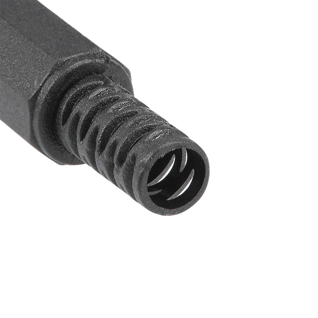 uxcell uxcell 10pcs 5.5mm x 2.1mm Female DC Power Jack Connector Socket Adapter for Power Supply Connector