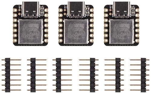 seeed studio Seeed Studio XIAO SAMD21 The Smallest Arduino Microcontroller Based on SAMD21nwith Rich Interfaces for Wearable Devices, 100% Arduino IDE Compatible, Desiged for Projects Need Arduino Micro, 3pcs.