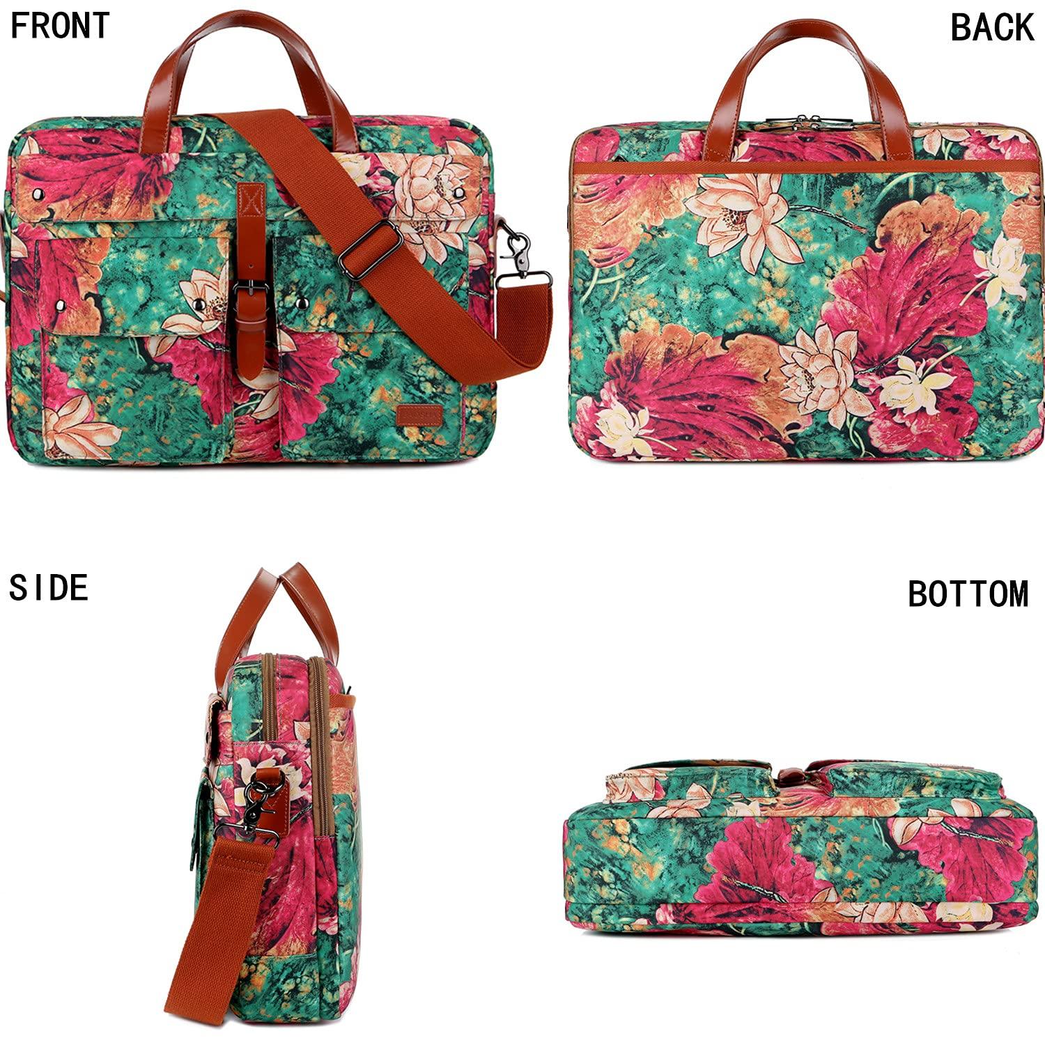 Baosha Baosha Multicoloured 17inch Laptop Computer Bag Messenger Bag Briefcase for Women BC-07 (BS)