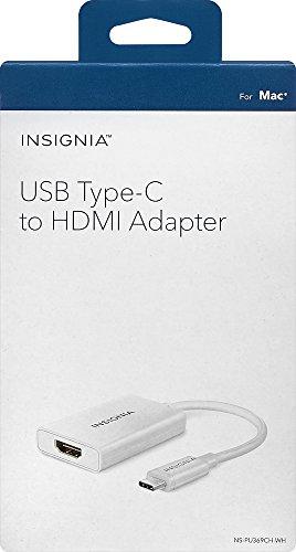 INSIGNIA Insignia USB Type-C-to-HDMI Adapter - White - Model: NS-PU369CH-WH