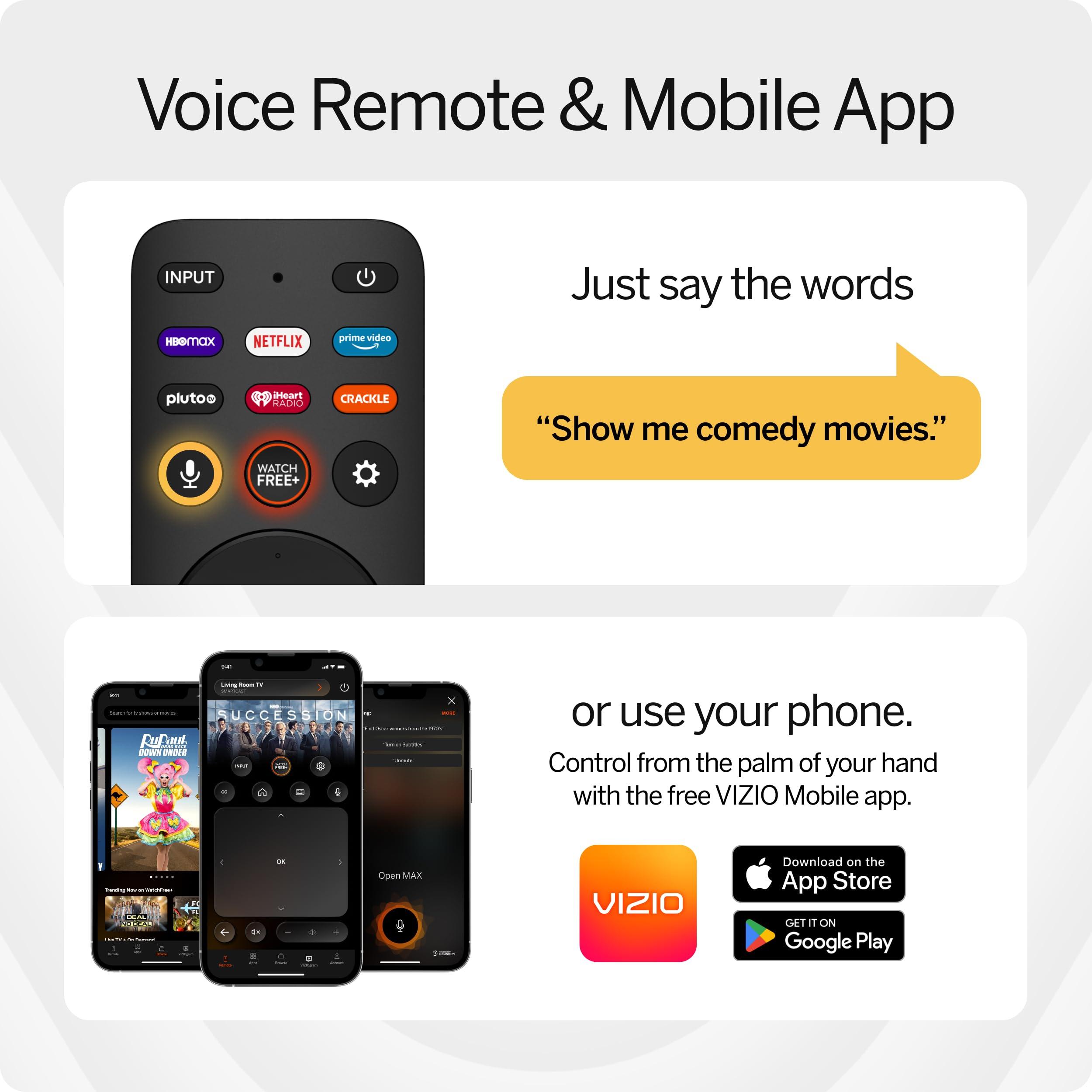 VIZIO VIZIO 24-inch D-Series FHD LED Smart TV w/Bluetooth Headphone Capable, AMD FreeSync & Alexa Compatibility, D24fM-K01, 2023 Model