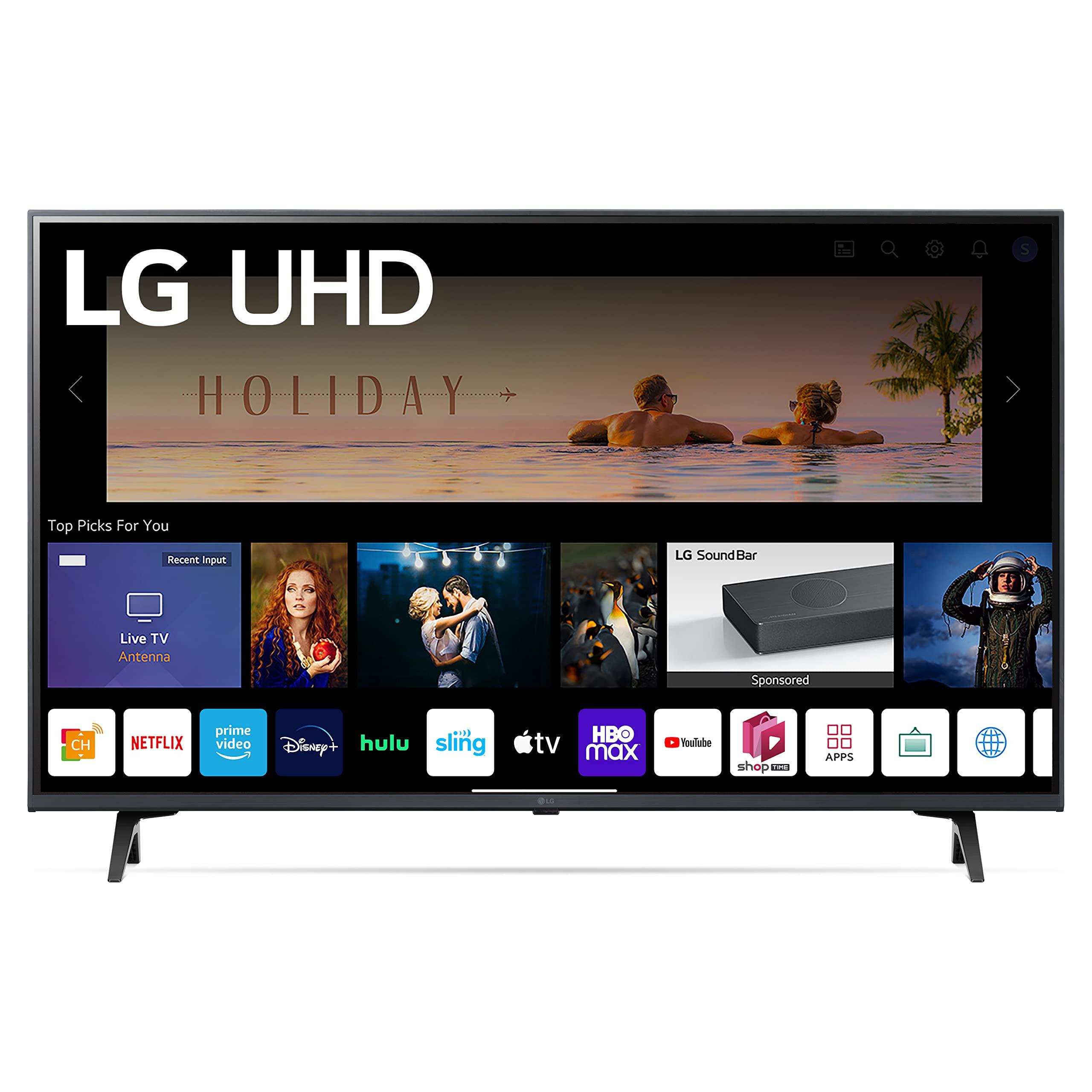 LG LG UHD UQ75 Series 43 (43UQ7590PUB, 2022), Black