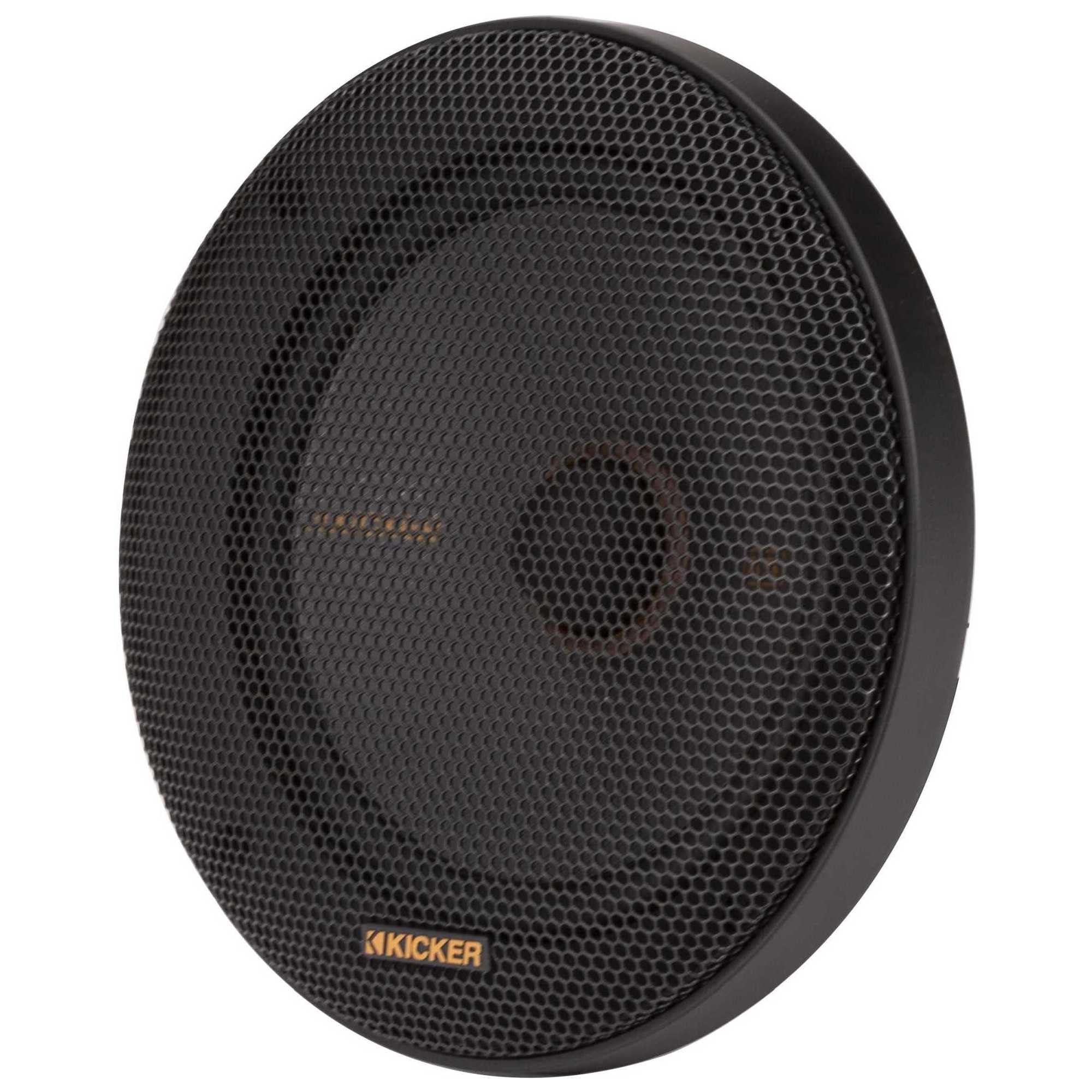 KICKER KICKER 51KSS365 Component Speaker System, 3-Way Design, Two - 6.5\" Woofers, Two - 2.75\" Midrange, Two - 1\" Tweeters, in-Line 12dB Crossovers, 100 Watts RMS, 200 Watts Peak