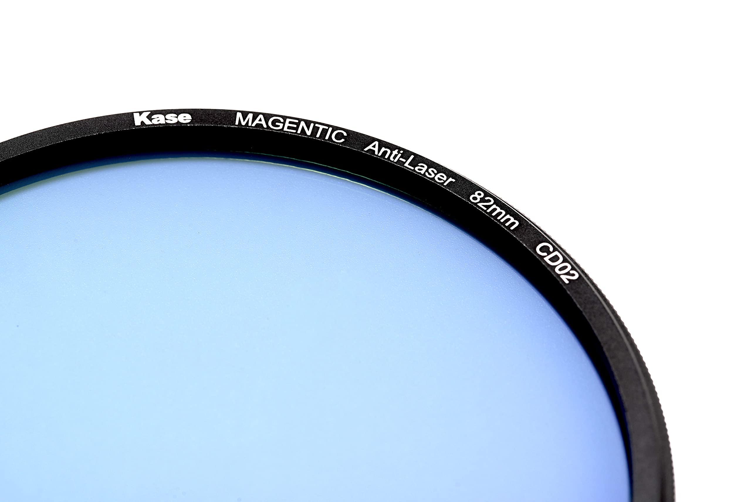 Kase Kase Wolverine 82mm Anti-Laser Protection Filter Magnetic Shockproof Tempered Optical Glass Incl Adapter 82