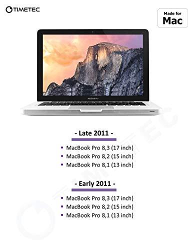 Timetec Timetec 8GB Compatible for Apple DDR3 1333MHz PC3-10600 CL9 for Mac Book Pro (Early/Late 2011 13/15/17 inch), iMac (Mid 2010, Mid/Late 2011 21.5/27 inch), Mac Mini(Mid 2011) SODIMM MAC RAM Upgrade