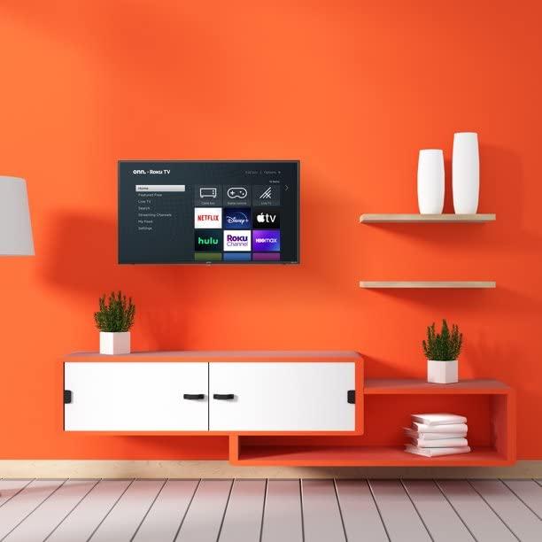 ONN ONN 40-Inch Class FHD 1080p Smart LED TV 60Hz Refresh Rate HDMI USB Compatible with Alexa & Google Assistant 100097810 (Renewed)