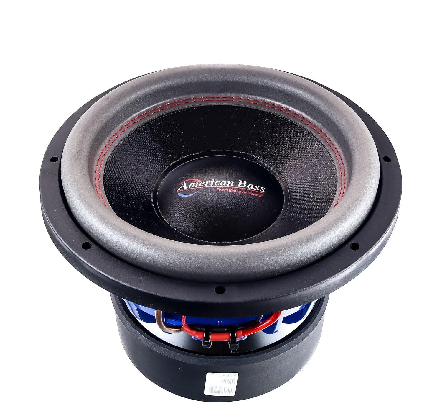 American Bass Usa American Bass HD 12\" 1 Ohm 8000 Max Watts Car Subwoofer