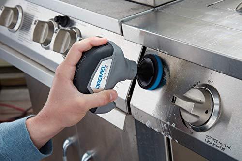 Dremel Dremel Versa Cleaning Tool - Grout Brush & Bathroom Shower Scrub - Versatile Kitchen & Bathtub Cleaner- Power Scrubber for Tile, Pans, Stoves, Tubs, Sinks Auto, & Grills - PC10-02