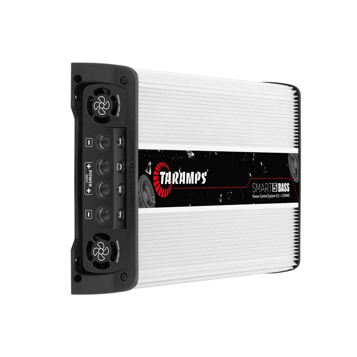 Taramp's Taramps Smart 5 Bass Amplifier 0.5 to 2 Ohms 5000 Watts RMS, Multi Impedance, 1 Channel, High Power Class D, Monoblock, Great for Subwoofers, Smart 5k