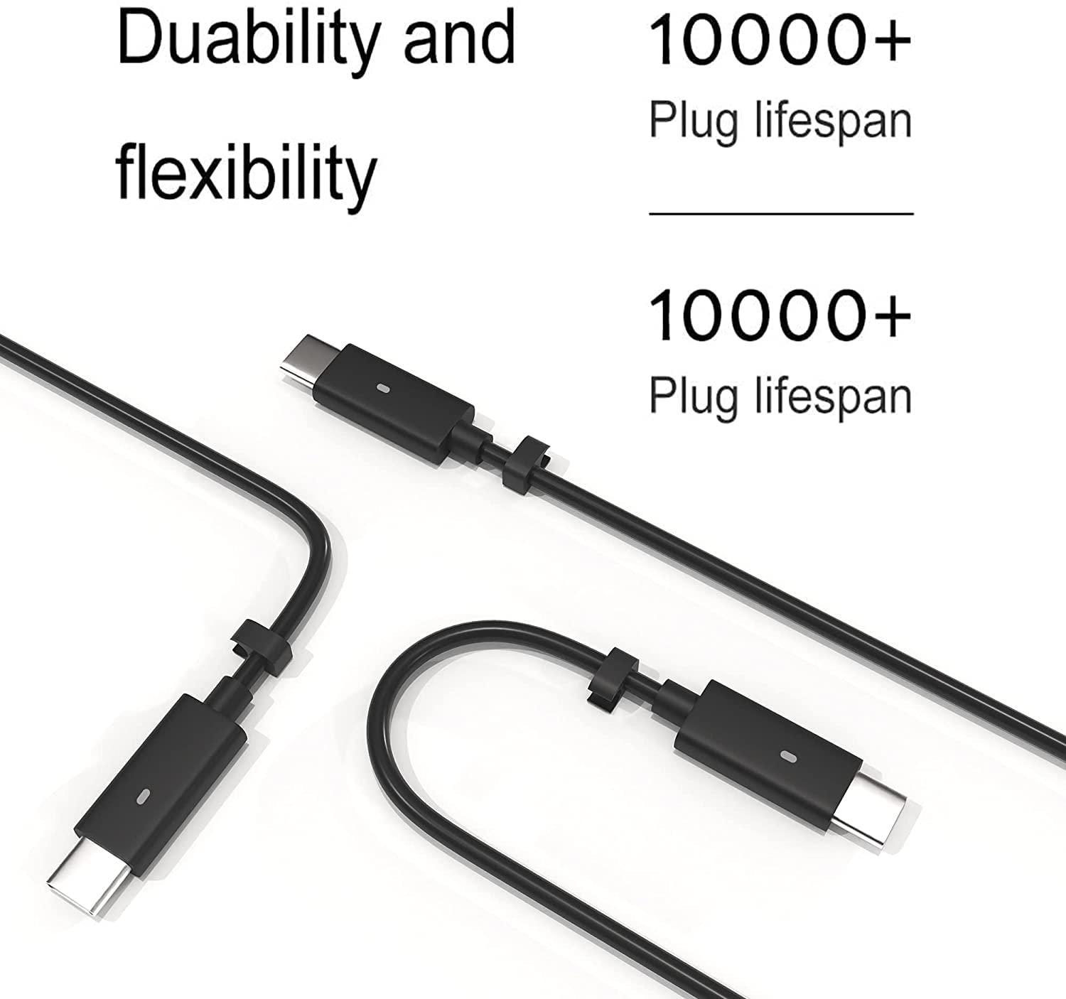 MUKIZRE 65W 45W USB Type C AC Power Adapter Laptop Charger for Dell XPS 13 9380 9370 9365 9360 9350 LA65NM170 2YKOF 02YKOF XPS 12 9250 Latitude 12 7275 Latitude 7370 5175 5285 for Lenovo HP ASUS ACER Laptop