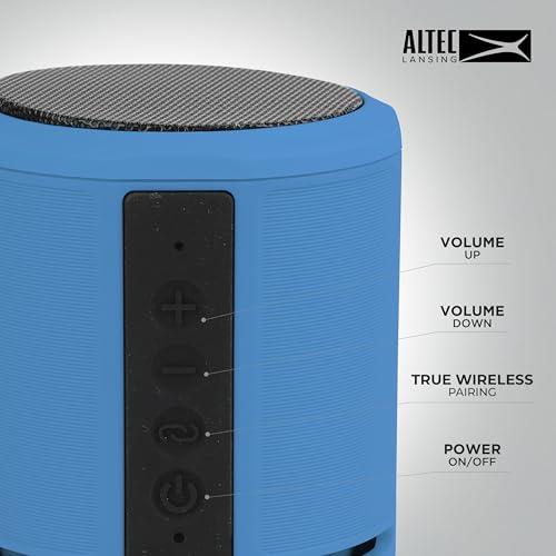 Altec Lansing Altec Lansing HydraOrbit - Waterproof Bluetooth Speaker, Lightweight & Portable Speaker for Travel & Outdoor Use, Royal Blue