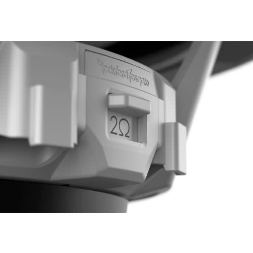 Rockford Fosgate Rockford Fosgate M2D4-10I Color Optix 10" DVC 4-Ohm Infinite Baffle Multicolor LED Lighted Marine Subwoofer - White/Stainless