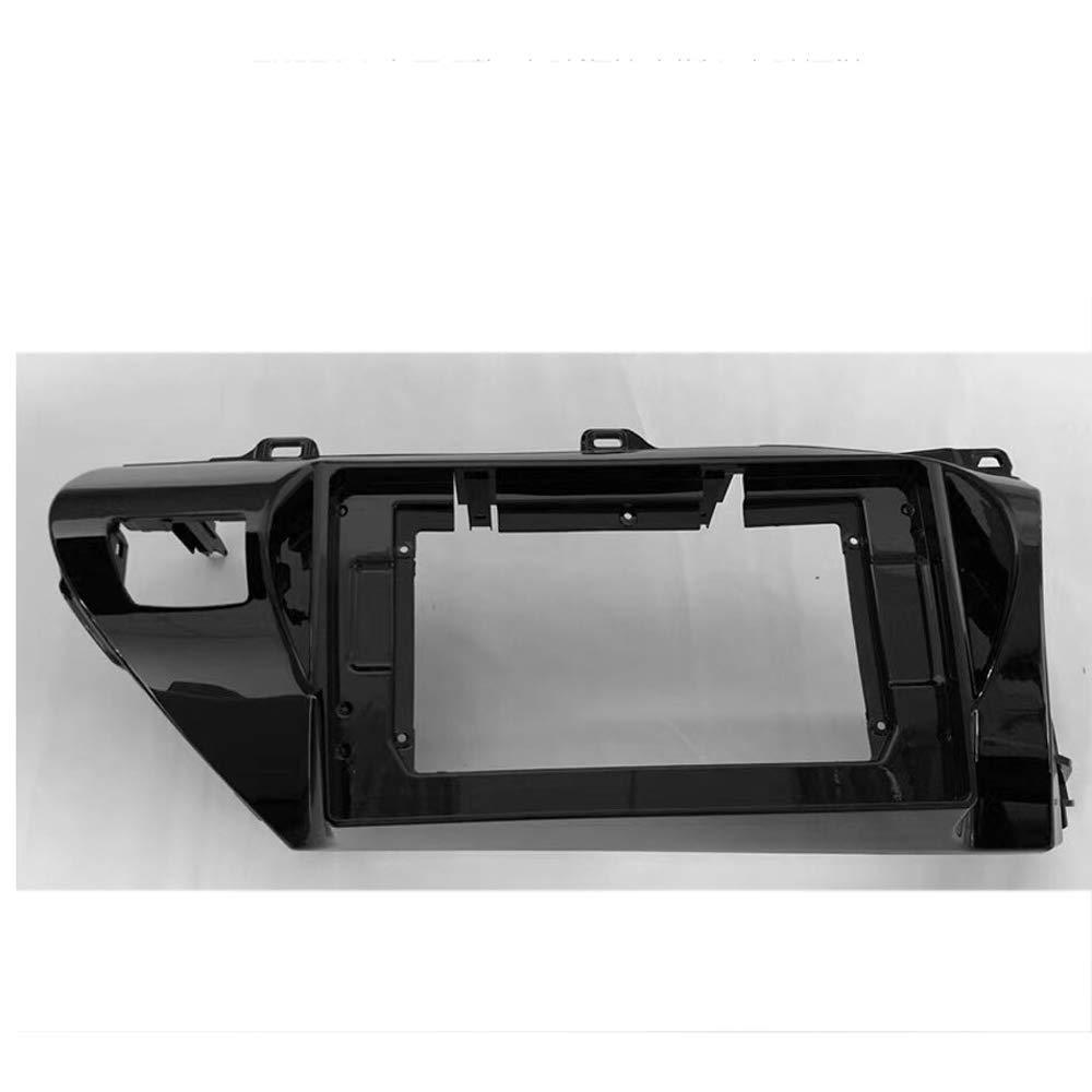 LocaWayy 10.1 inch Car Radio Fascia Frame for Toyota Hilux 2016-2018 RHD DVD GPS Navi Player Panel Dash Kit Installation Stereo Frame Trim Bezel