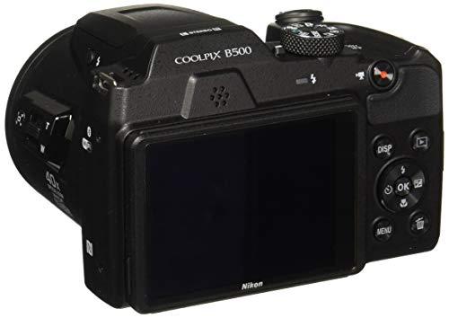 Nikon Nikon COOLPIX B500 16MP 40x Optical Zoom Digital Camera with WiFi - Black (Renewed)