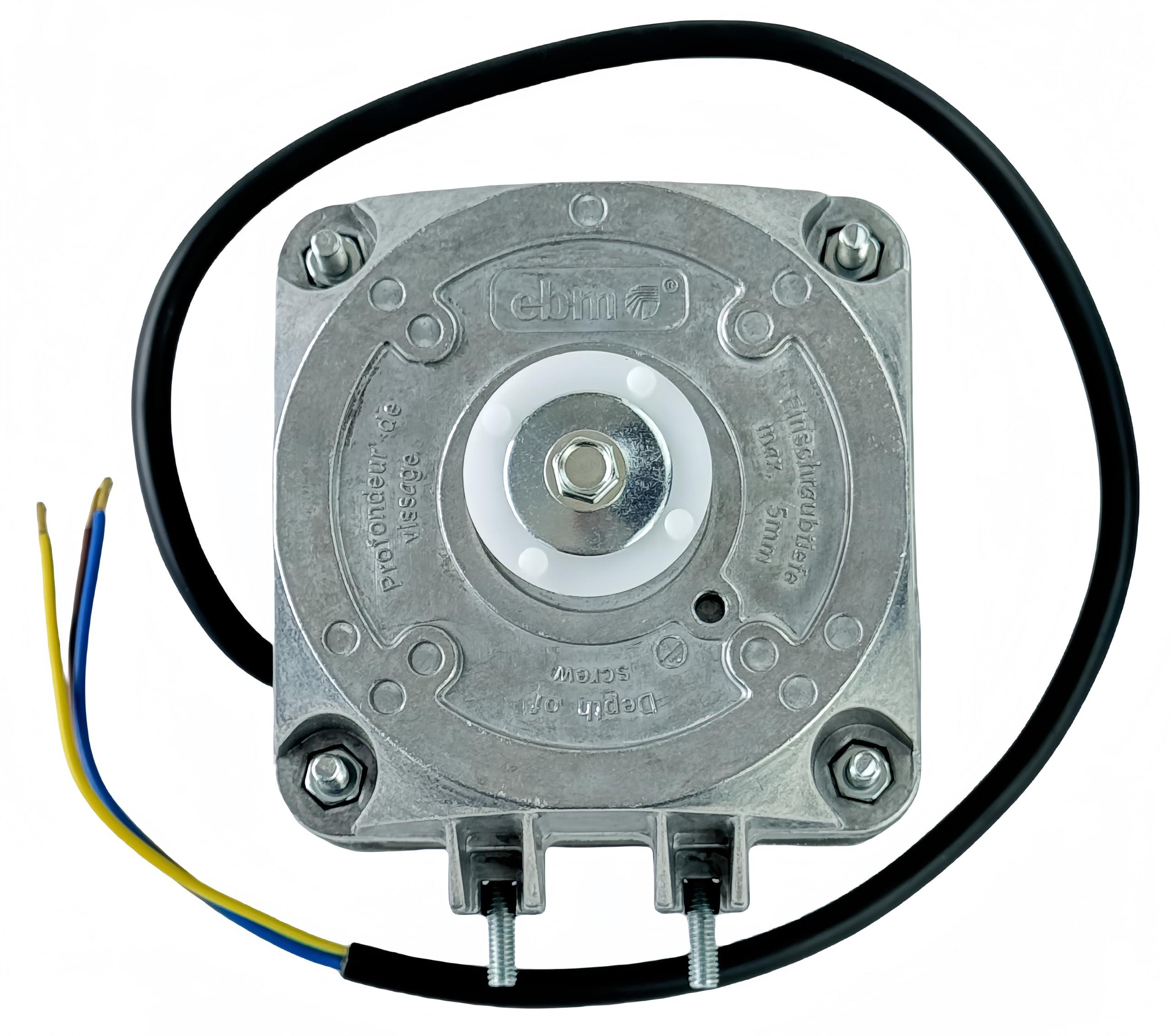 IXGPUTS for ebm-papst M4Q045-CA27-04 Freezer Condenser Fan Motor, 115V AC Fan Motor Compatible with Qideyipe,0.45/0.5A 50Hz/60Hz 1550RPM,Refrigerator Cover Pole Motor M4Q045-CA27-04