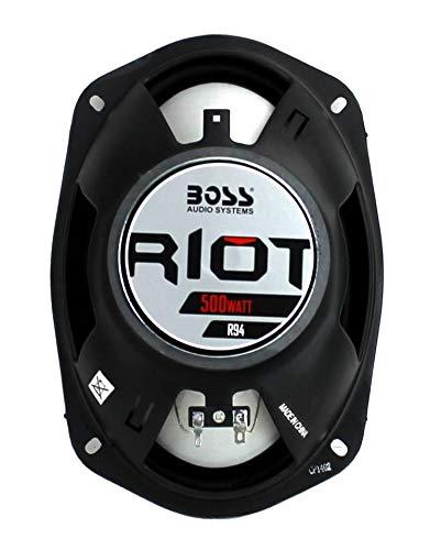 BOSS Audio Systems Boss Riot R94 6x9" 1000W 4 Way Car Coaxial Audio Speakers Stereo