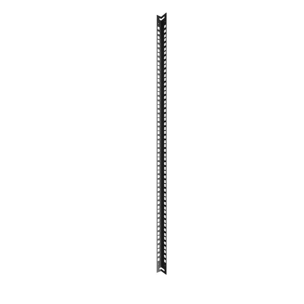 NavePoint NavePoint 18U Cabinet Vertical Rack Rail Kit, Black, Cold Rolled Steel, 34.33 x 0.77 x 1.16 inch, Package Quantity of 4