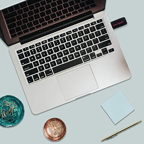 Centon Centon Datastick Pro USB 2.0 Flash Drives, 64GB, Sport Black, Pack of 5 Flash Drives, S1-U2W1-64G-5B