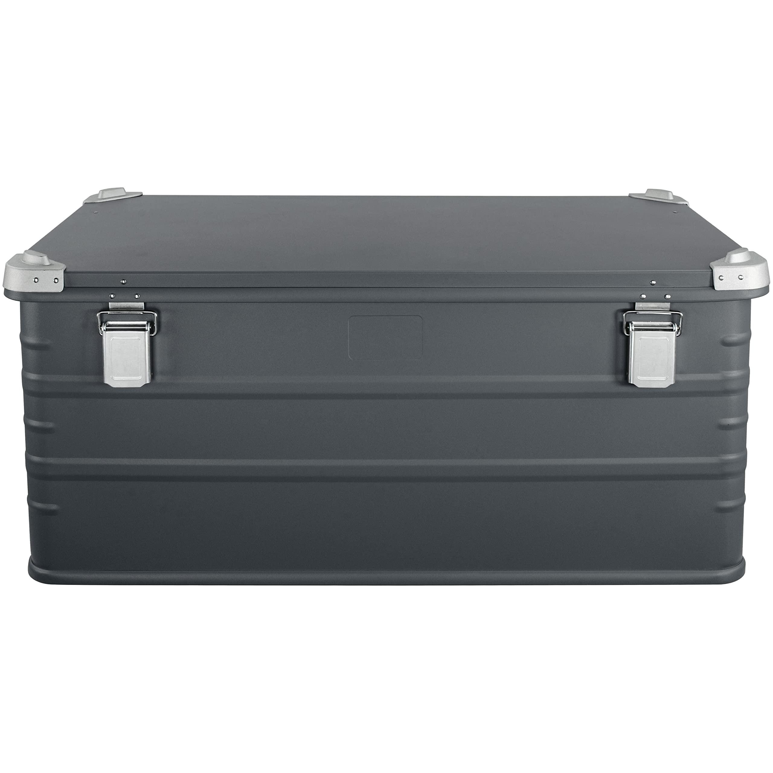 Eylar Eylar Crossover Aluminum Overland Storage, Trunk, Metal Cargo Case, Storage Box (147L X-Large, Gray)
