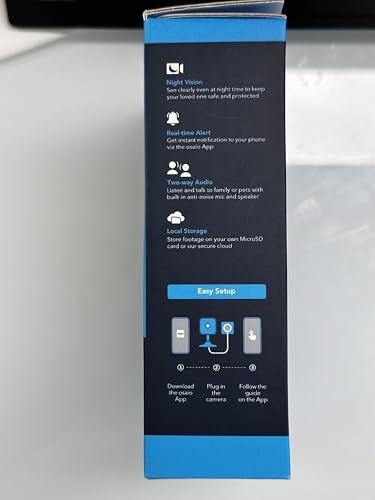 GNCC GNCC Indoor Security Camera, 2 Packs 1080PCameras for Home Security Wi-Fi Cameras, Motion/Sound Detection, Night Vision, 2-Way Audio, Real-Time Alert, Cloud & SD Card Storage, 2.4G WiFi Only