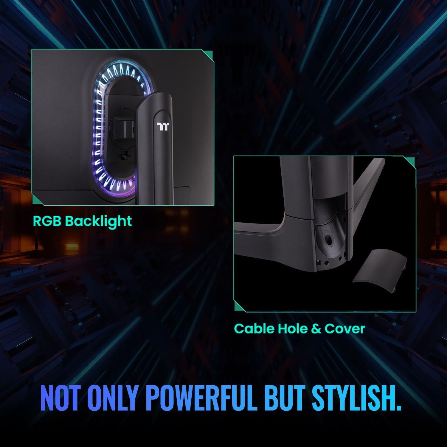 Thermaltake Thermaltake Glacier 360 Gamimg Desktop (Ryzen 5 5600X, RTX 3060, 16GB 3600Mhz RGB DDR4) S3WT-B550-G36-LCS + TGM-V32CQ Gaming Monitor (32in CurveQHD 2K 1440P, 170 Hz Refresh Rate) GM-GCE-32CEQB-US