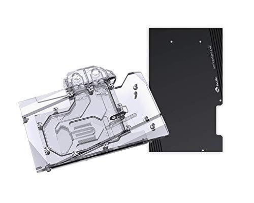 Bykski Bykski Full Coverage GPU Water Block and Backplate for nVidia Founders Edition RTX 3090 (N-RTX3090FE-X-V2) - Clear
