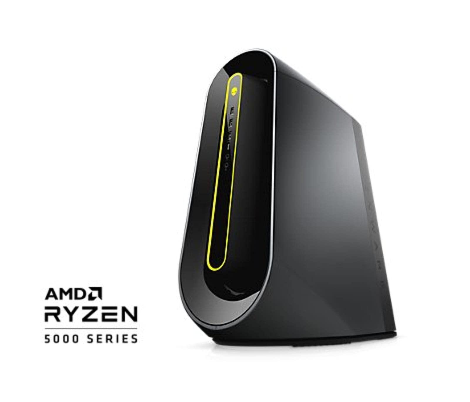 Dell Dell Alienware Aurora R10 Desktop | Ryzen 5-5600 - 1TB SSD Hard Drive - 16GB RAM - Nvidia GeForce RTX 3080 | 6 cores @ 4.4 GHz - 10GB GDDR6X Win 11 Home Black (Renewed)