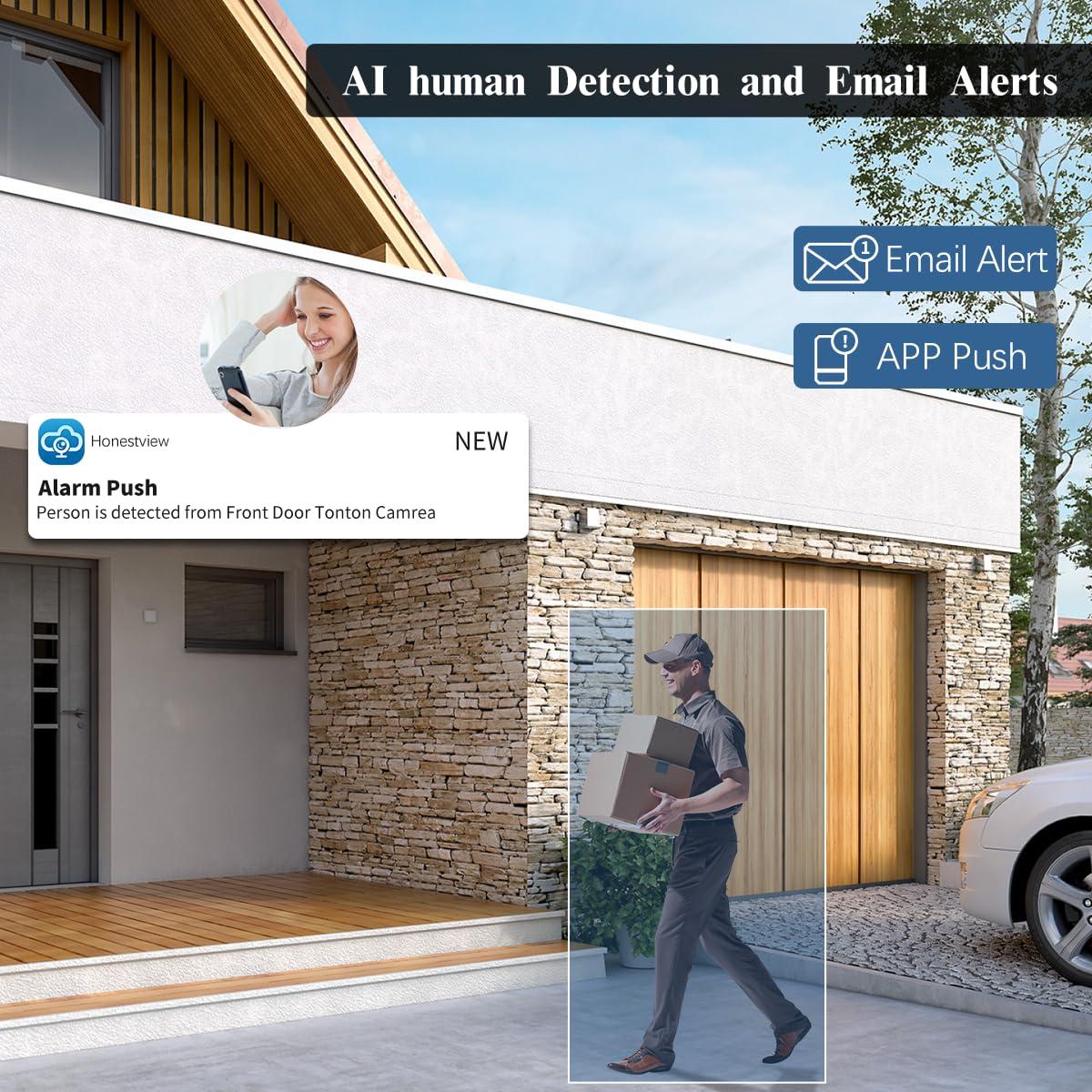 WEILAILIFE Security Wireless Network Video Recorder NVR System for Home Surveillance/Monitor Camera Systems,Built-in WiFi Recorders,Local Storage,Support 10-Channel, 3K 5MP Work with IP Cameras