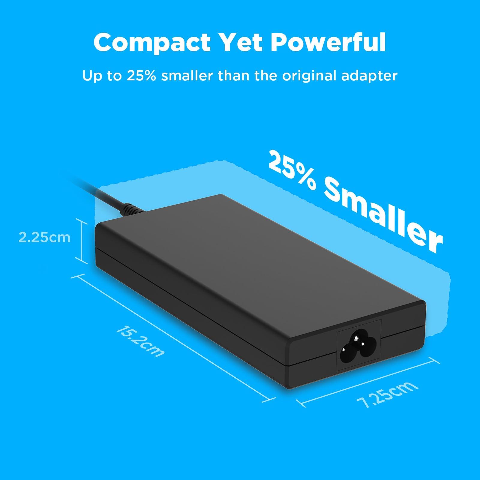 Innergie Innergie T18 (180G) 180W 150W Universal Gaming Laptop Charger Power Adapter + 100W Tip to USB-C Converter
