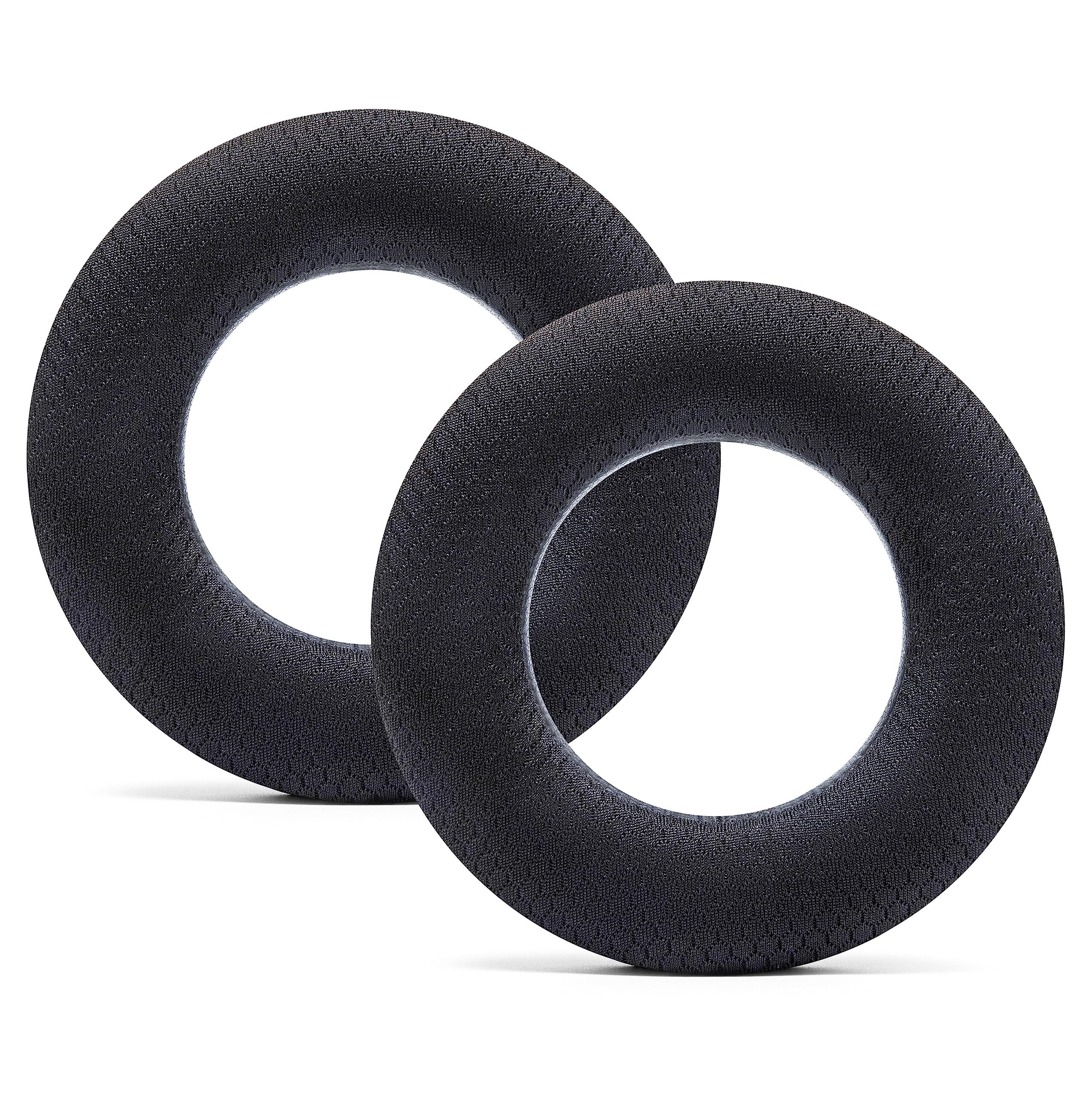 WC WC Freeze DT770 - Cooling Gel Ear Pads for Beyerdynamic DT770, DT990, DT880, MMX300, DT1770, DT1990 Headphones | Sport Fabric Exterior, Noise Isolation, Enhanced Foam, Cooler for Longer | Black