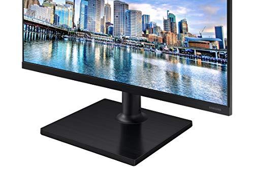 SAMSUNG Samsung Business FT452 Series 22 inch 1080p 75Hz IPS Computer Monitor for Business with HDMI, DisplayPort, USB, HAS Stand (F22T452FQN) Black