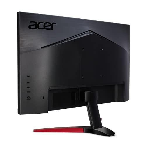 acer Acer Nitro 23.8" Full HD 1920 x 1080 PC Gaming IPS Monitor | AMD FreeSync Premium | 180Hz Refresh | Up to 0.5ms | HDR10 Support | 99% sRGB | 1 x Display Port 1.2 & 2 x HDMI 2.0 | KG241Y M3biip