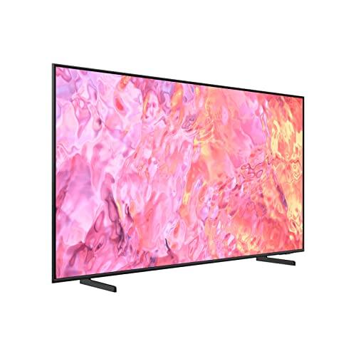 SAMSUNG SAMSUNG 65-Inch Class QLED 4K Q60C Series Quantum HDR, Dual LED, Object Tracking Sound Lite, Q-Symphony, Motion Xcelerator, Gaming Hub, Smart TV with Alexa Built-in (QN65Q60C, 2023 Model),Titan Gray