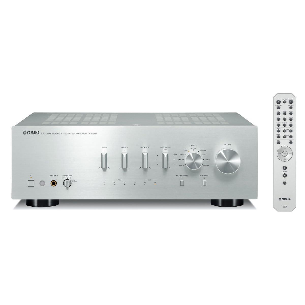 Yamaha Audio Yamaha A-S801SL Natural Sound Integrated Stereo Amplifier (Silver)