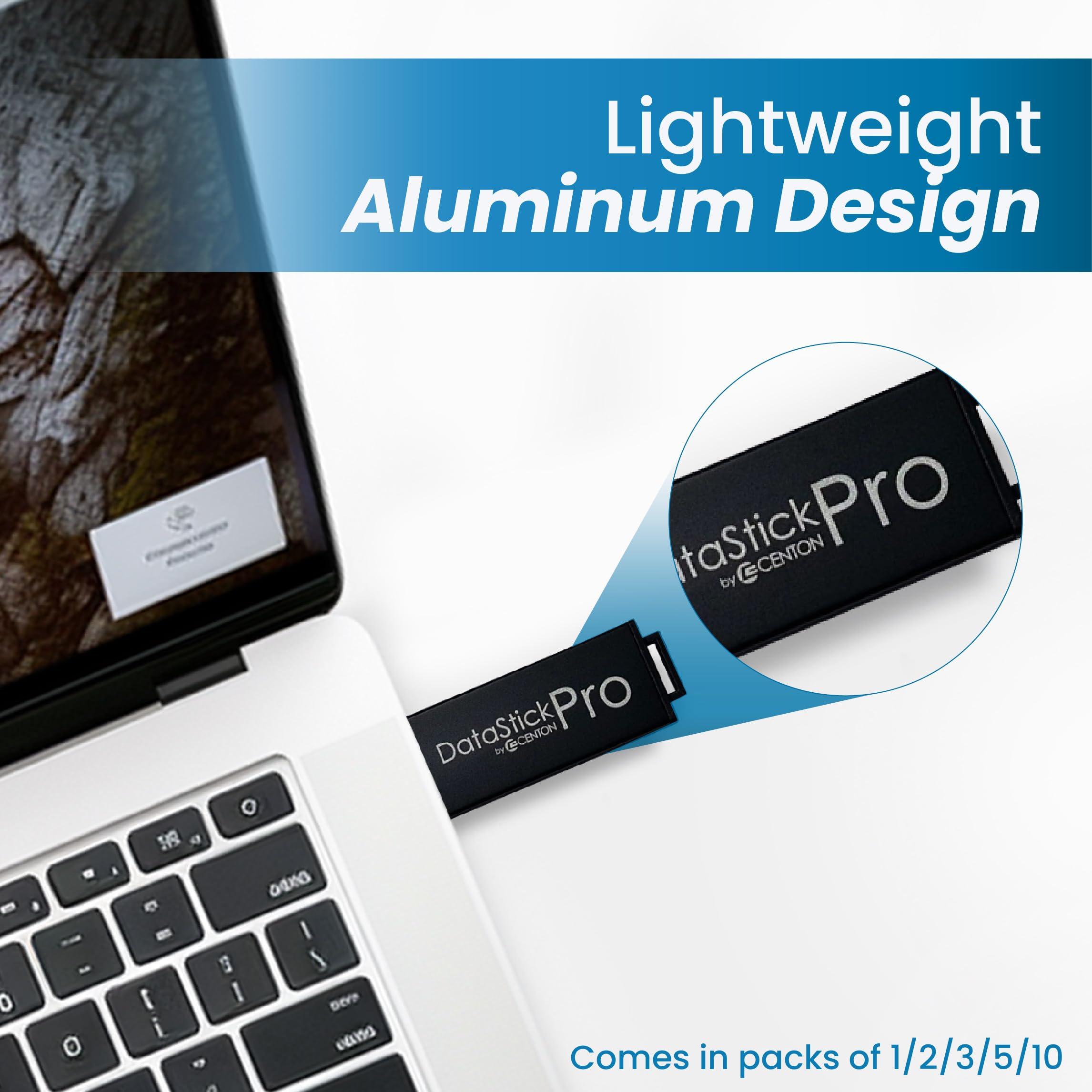 Centon Centon Electronics MP Valuepack USB 3.2 Gen1 DataStick Pro Flash Drive, 256 GB, Pack of 10