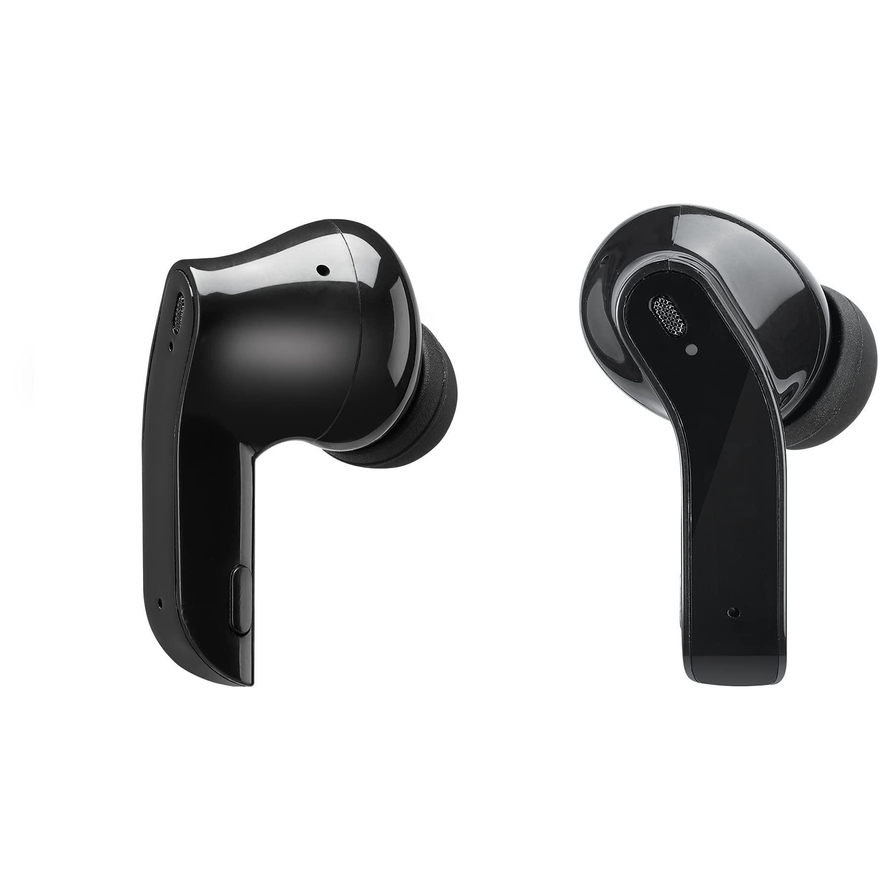 iLive iLive Truly Wire-Free Earbuds with Active Noise Canceling, Charging Case, Includes 3 Set of Ear Tips, Black (IAEBT600B)