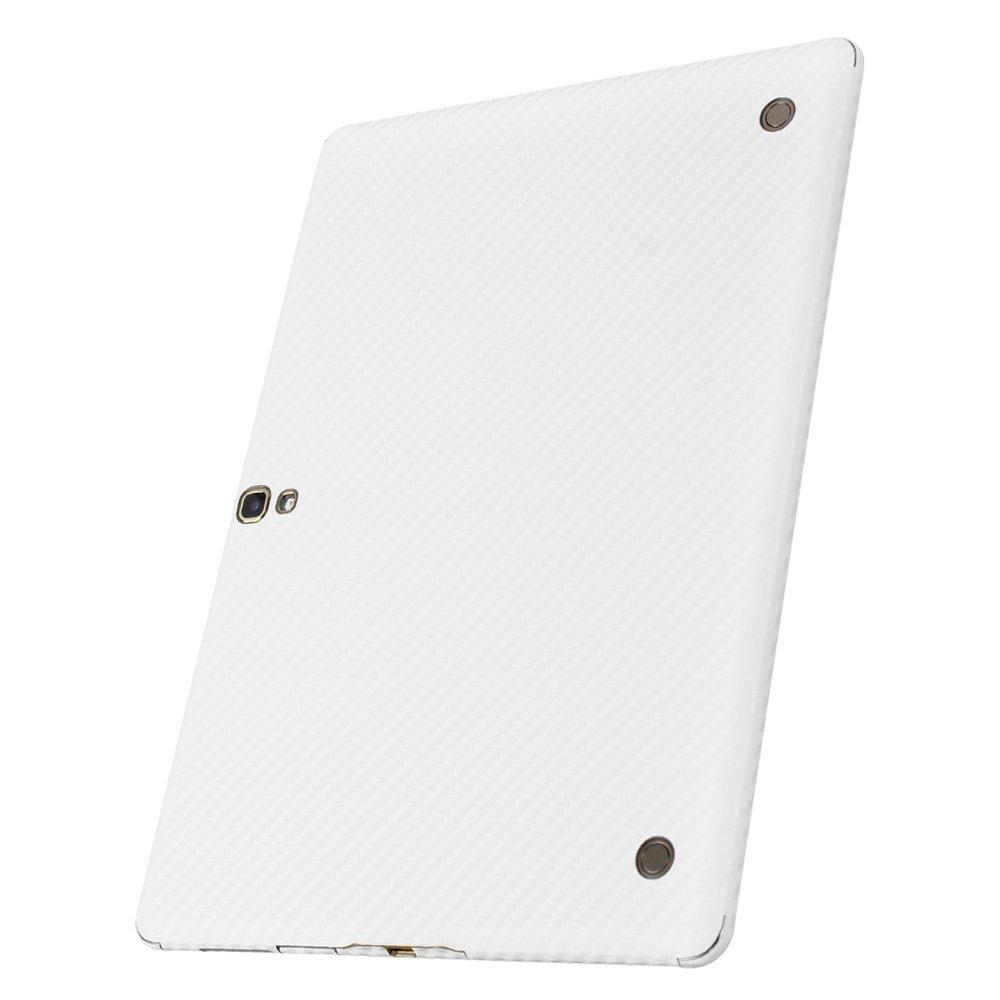 ArmorSuit ArmorSuit MilitaryShield White Carbon Fiber Skin Wrap Film + HD Clear Screen Protector for Samsung Galaxy Tab S 10.5 - Anti-Bubble Film