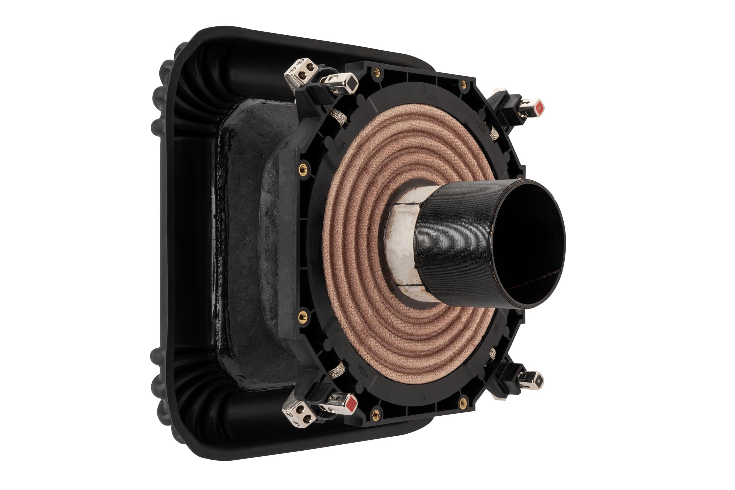 KICKER KICKER 49L7X122RK Re-Cone Kit, for 12" (30cm) 2-Ohm 49L7X122 SoloX Subwoofer Only, Dual 2-Ohm Voice Coils, Quick in-Field Repair, No Glueing, RoHS Compliant