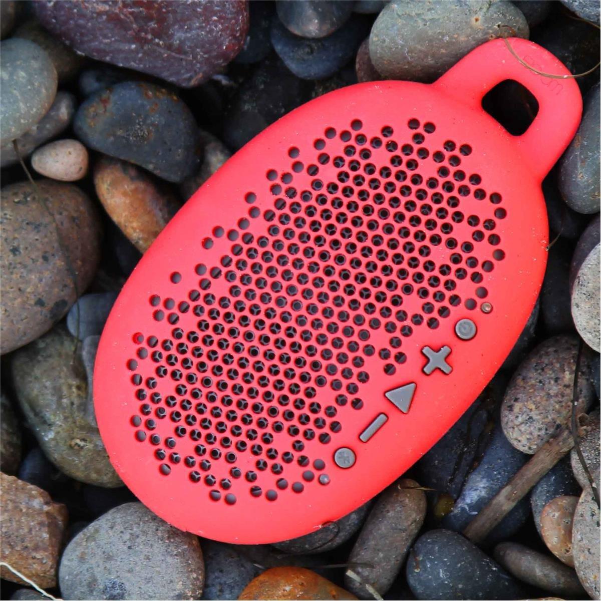 Polk Audio Boom Urchin Ready 4 Anything Bluetooth Speaker - Red