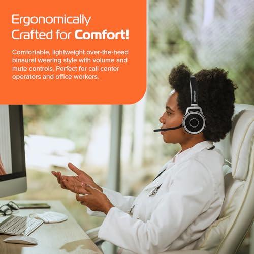 Spracht Spracht ZUMBTP-400 Zum BT Prestige Wireless Bluetooth Headset with Base