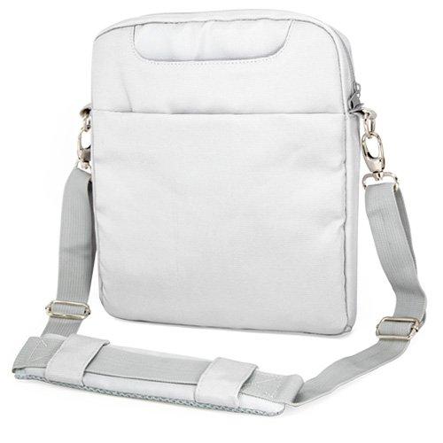 BoxWave BoxWave Case Compatible With E Fun Nextbook Flexx 10 - Encompass Urban Bag, Over Shoulder Messenger Straps Handle Bag Pockets - Cool Grey