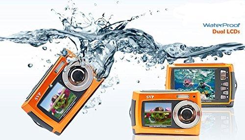 SVP SVP 2.7" Dual Screen Orange Aqua5800 Underwater Camera